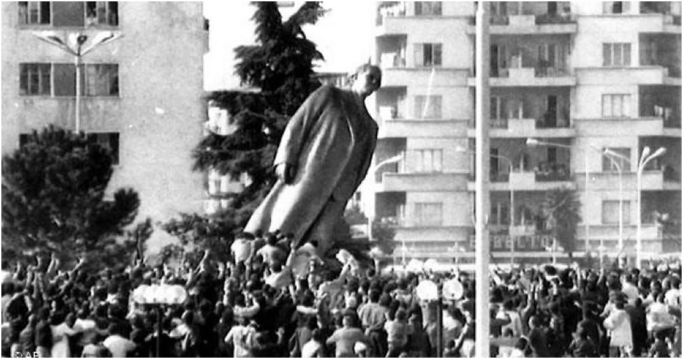 Overthrow of Enver Hoxha